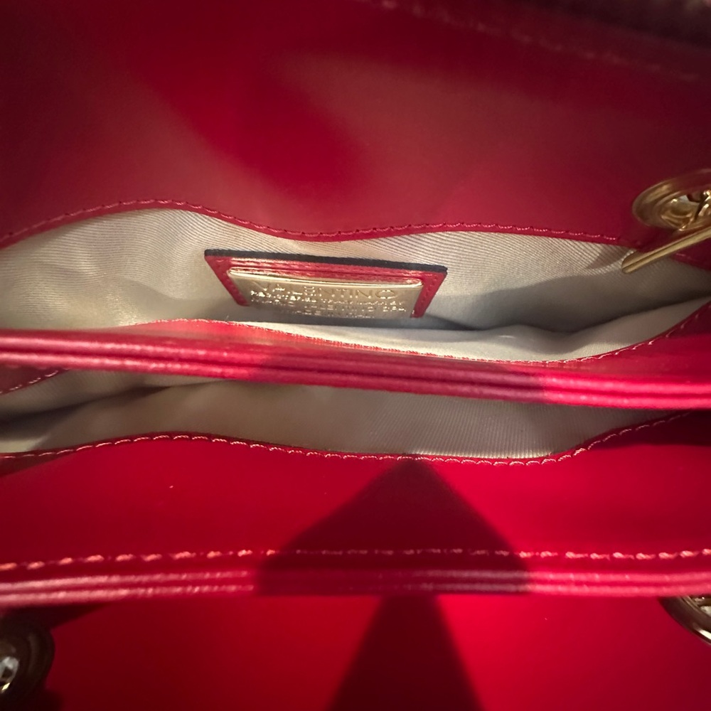 Valentino Luxury Handbag with Gold Accents - Picture 5 of 8